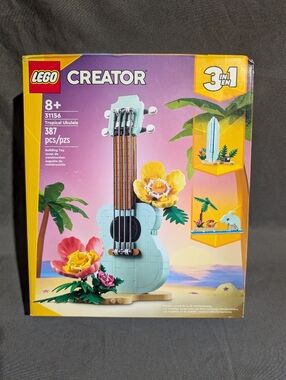 Lego Creator 31156 Tropical Ukulele 3 in 1 Building toy Set Sealed